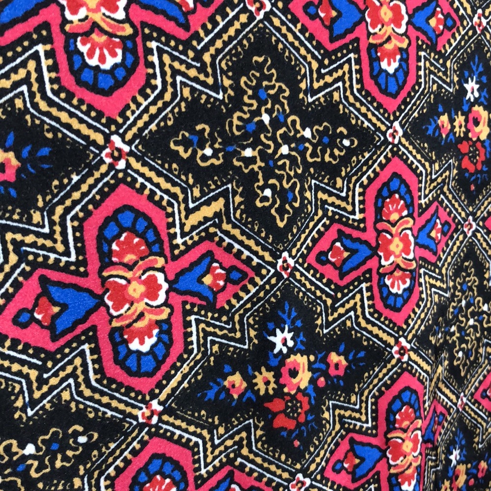 MODCLOTH | NEW Victorian Holiday Groove Geometric Print Shift Dress size Medium - Picture 12 of 13